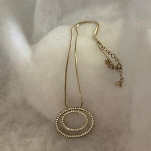 Premier silver Necklace with Silver and Crystal Accents